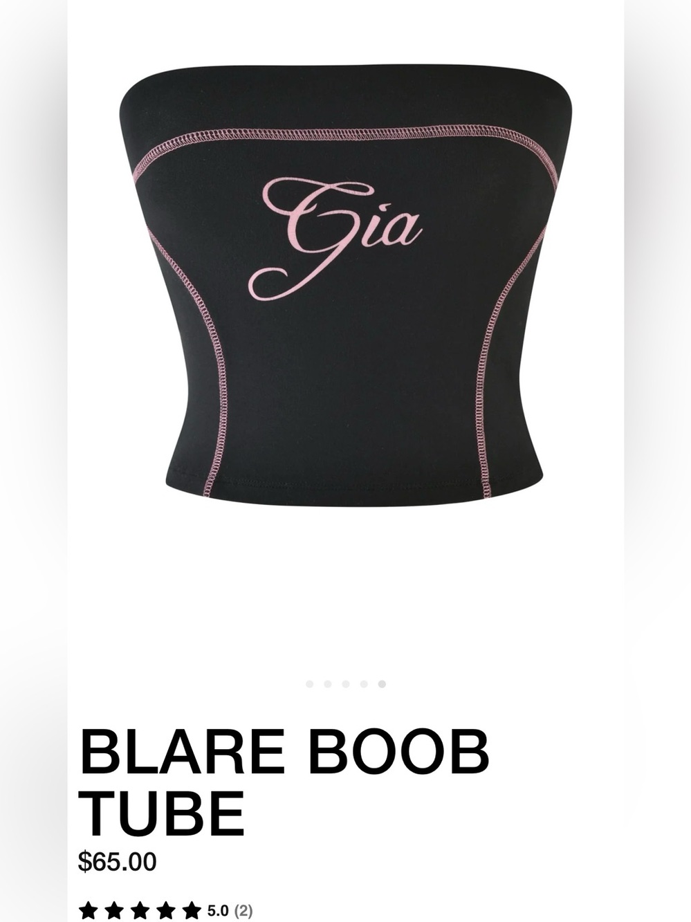 Blare Boob Top by @iamgia - Picture 2 of 4